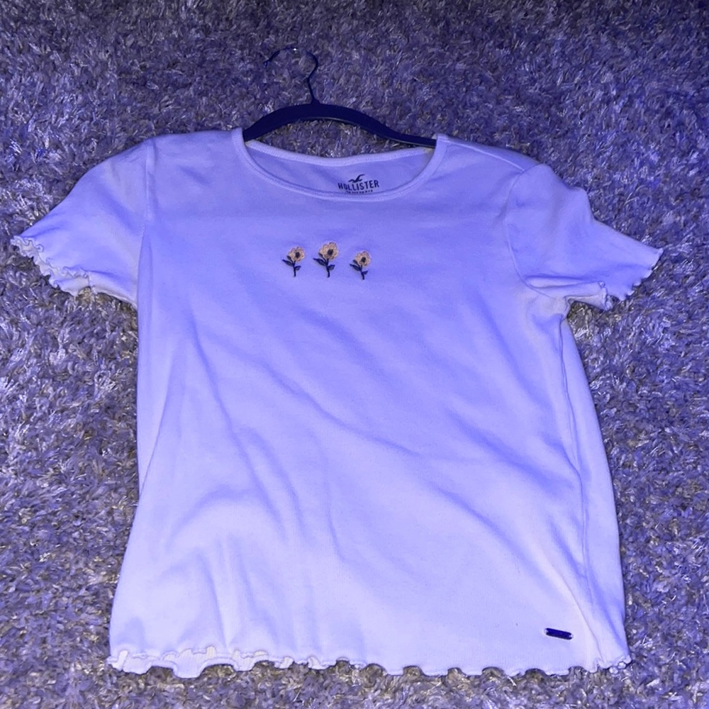 Hollister Flower Crop Top